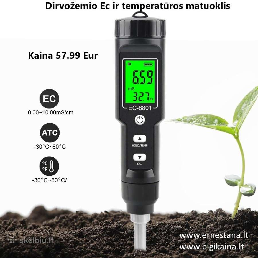 Skysčių Ir Dirvožemio Ph Matuokliai - nuotraukos Nr. 20
