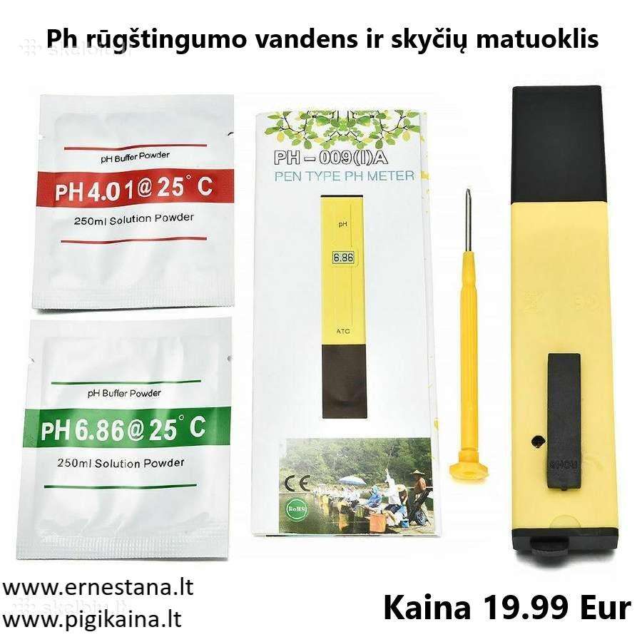 Skysčių Ir Dirvožemio Ph Matuokliai - nuotraukos Nr. 28