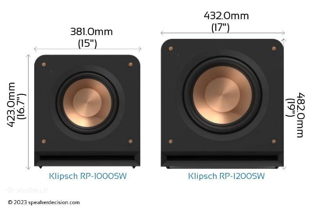 Klipsch Rp-8000f gen1 grindines garso koloneles - nuotraukos Nr. 9