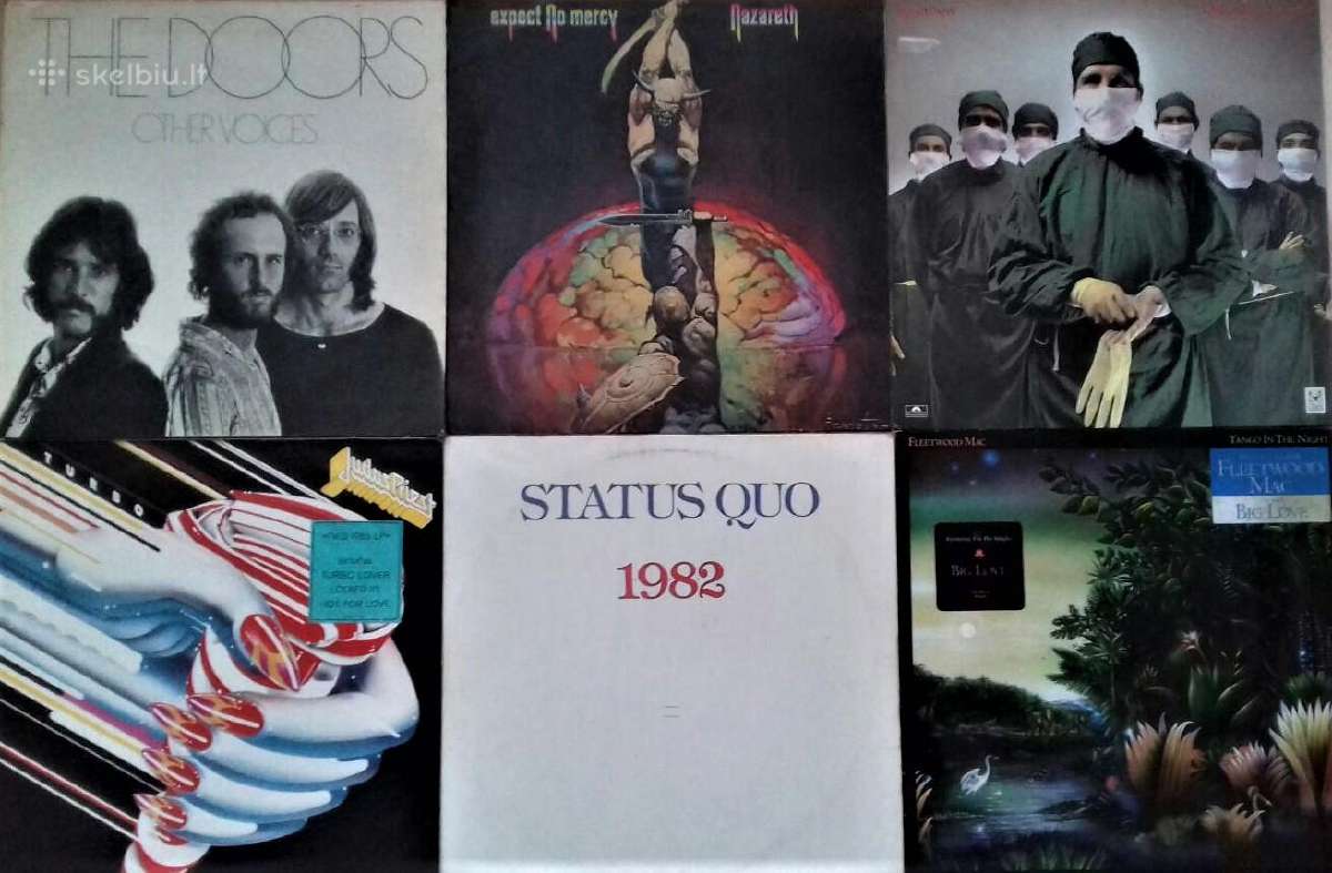 Vinilo plokštelių kolekcija, Rock 2 dalis - nuotraukos Nr. 2