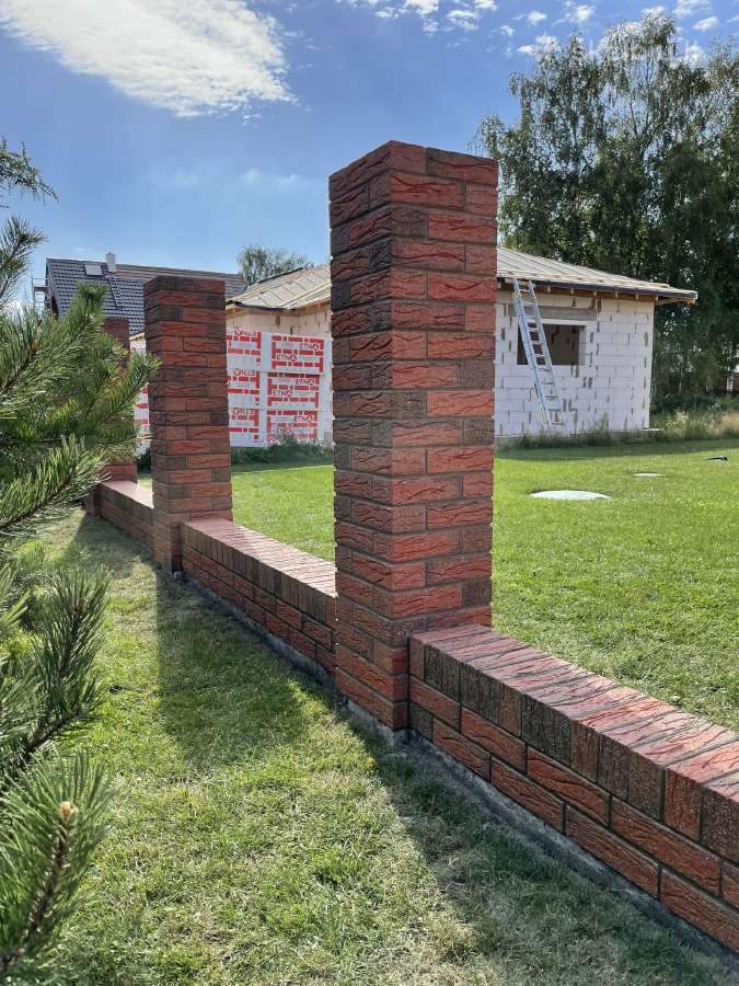 Klinkerio mūrijimas, Plyteliu klijavimas - nuotraukos Nr. 36