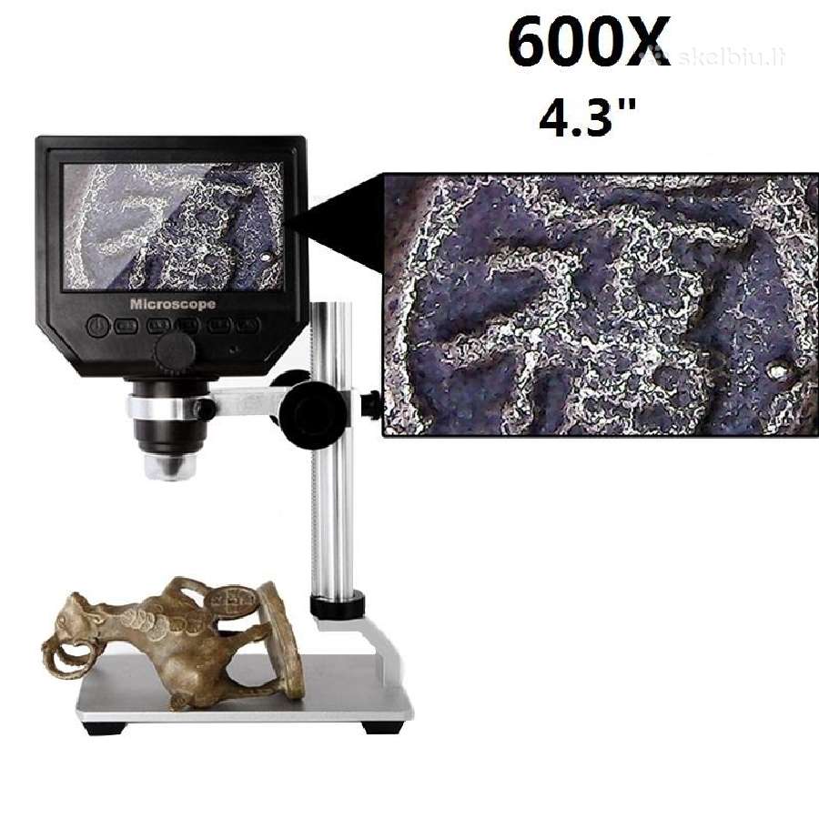 Skaitmeninis mikroskopas su ekranu 600x - nuotraukos Nr. 4