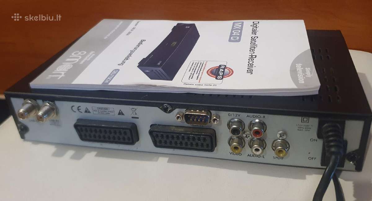 Palydovinis imtuvas Smart mx 04 ci - nuotraukos Nr. 3
