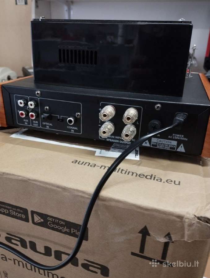 Auna "Amp Vt" stiprintuvas su Bluetooth - nuotraukos Nr. 6