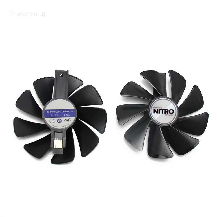 Gpu ventiliatoriai Gtx1070 1080 Rx5700 6700 Rx580