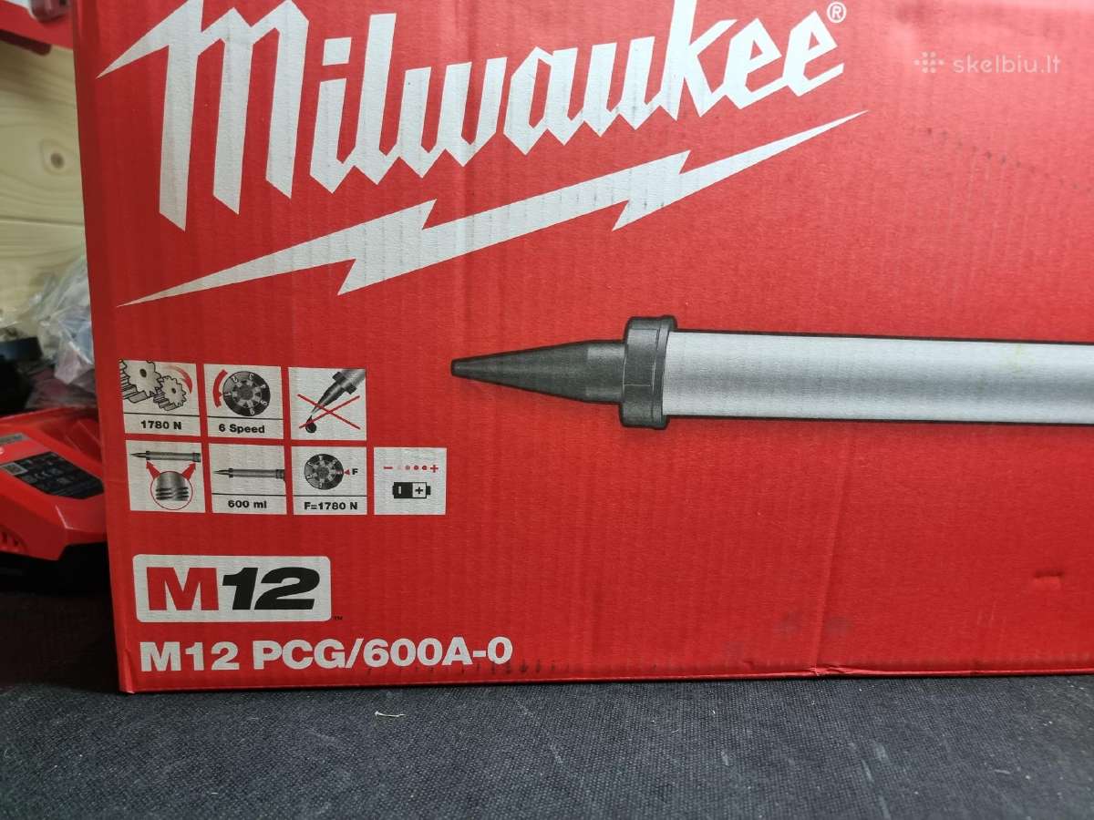 Akumuliatorinis silikono pistoletas Milwaukee C18 - nuotraukos Nr. 5