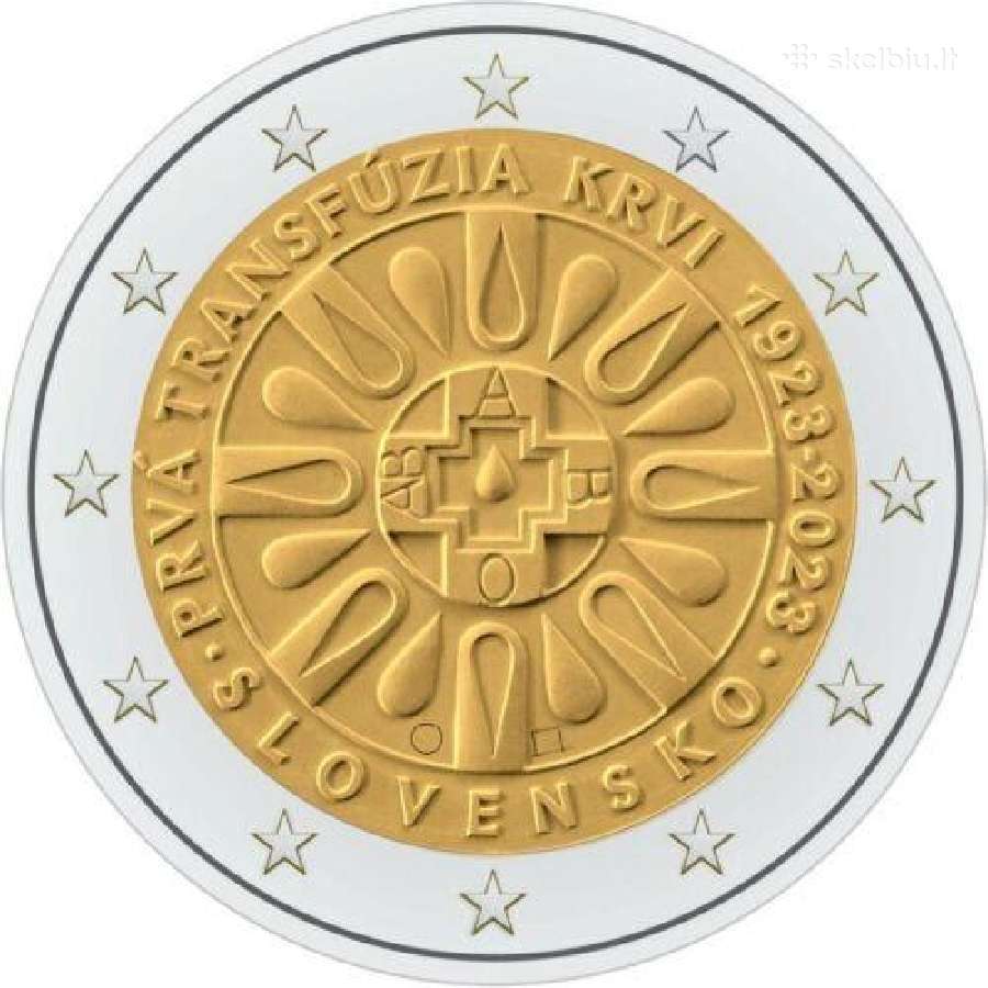 2 eurų Slovakijos Unc proginės monetos - nuotraukos Nr. 5