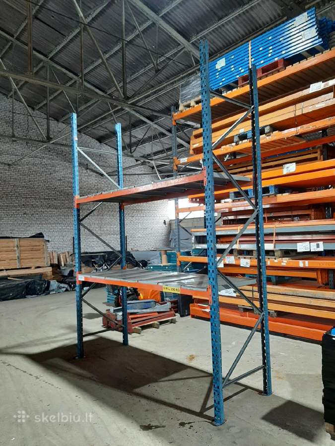 Pramoniniai Lentyniniai Stelažai Sandėliui Garažui