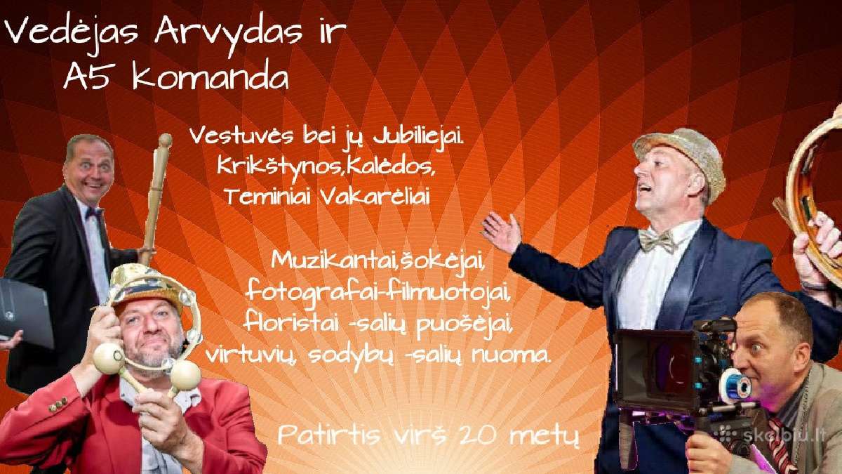 Vedejas arvydo jaronskio iskilmes. Arvydas ir A5ko
