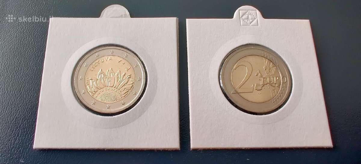2 euro proginės monetos, Lv, Est, Lt - nuotraukos Nr. 6