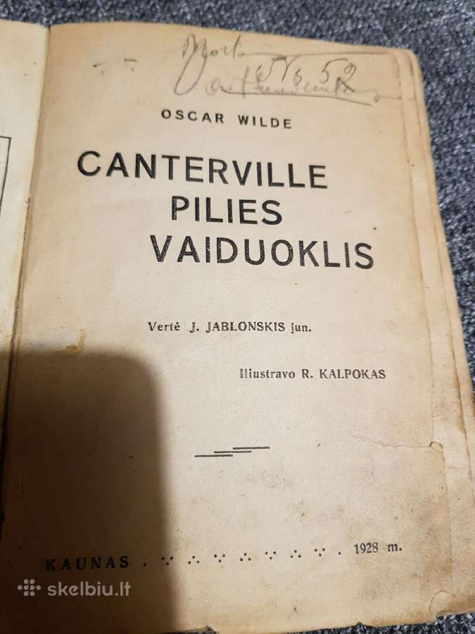 1928 metų knyga