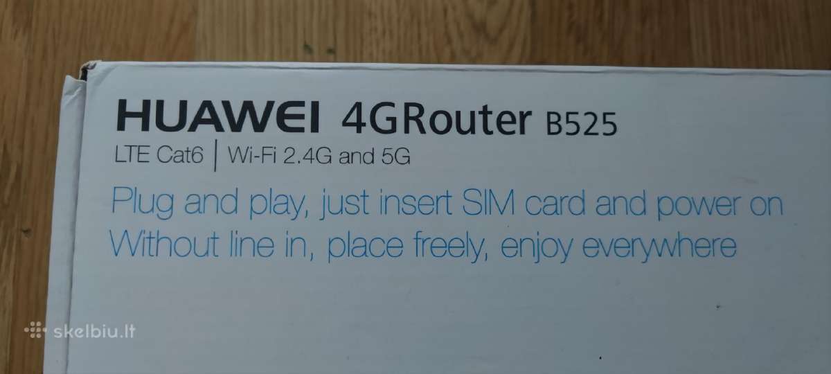 Maršrutizatorius Huawei B525s-23a 4G (router) - nuotraukos Nr. 4