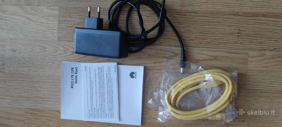 Maršrutizatorius Huawei B525s-23a 4G (router) - nuotraukos Nr. 3