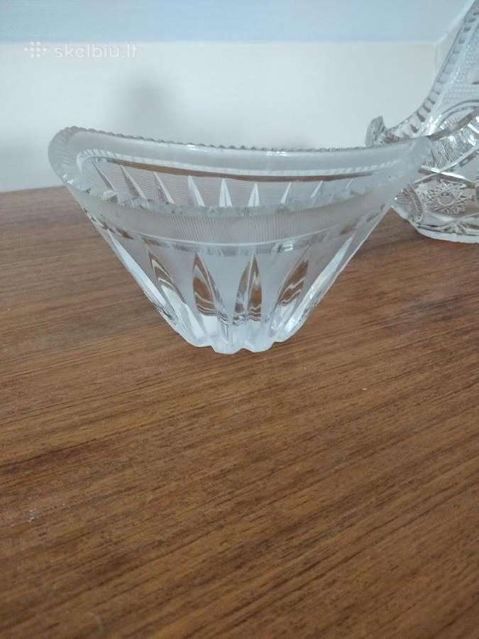 Krikštolinės nedidelės vazos dubenėliai nuo 4 eur. - nuotraukos Nr. 6