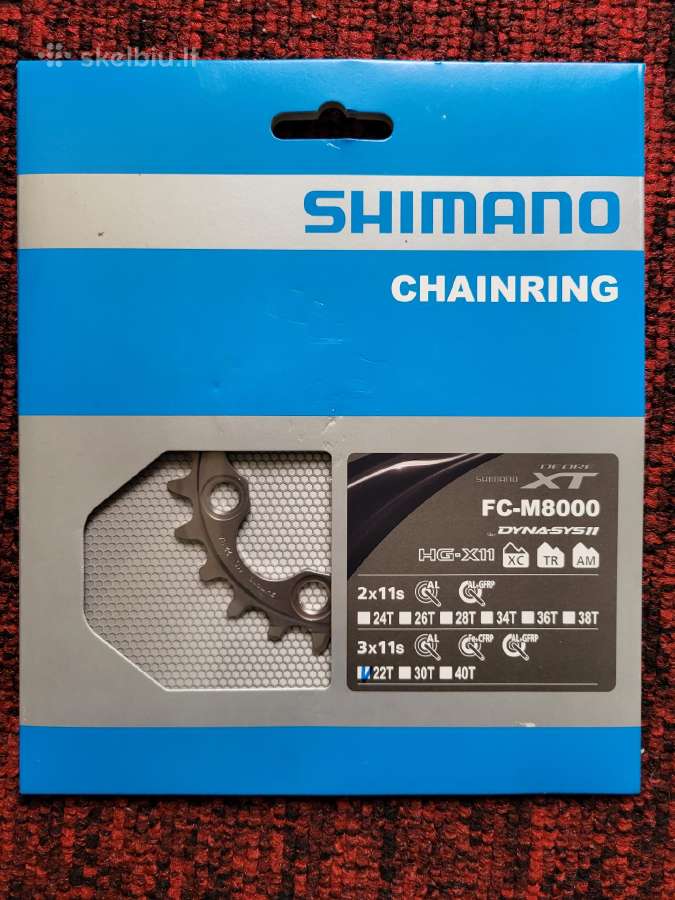 Shimano XT 22t