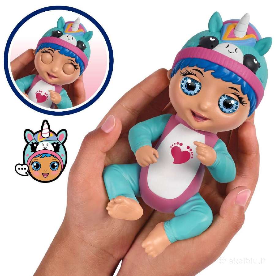 Interaktyvus žaislas lėlė Playmates Toys Tiny Toes - nuotraukos Nr. 4