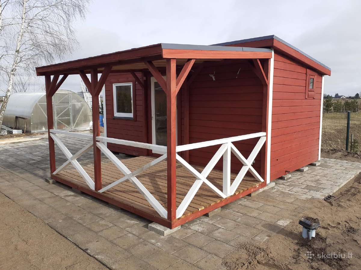 Karkasinė pirtis ir sodo nameliai - nuotraukos Nr. 36
