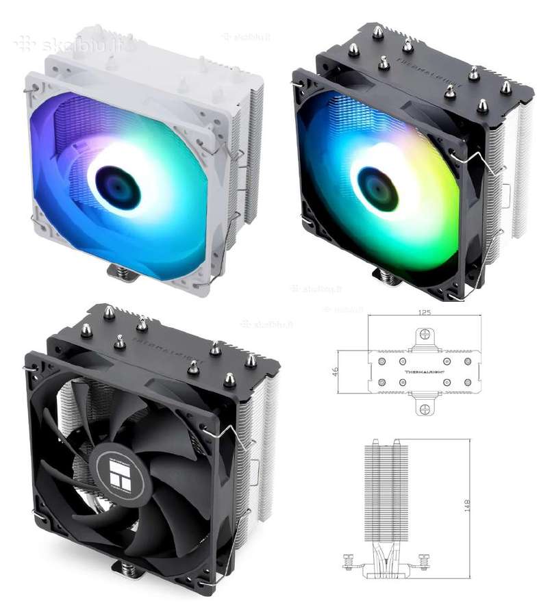 Thermalright Assassin X 120 Refined SE ARGB, LED 