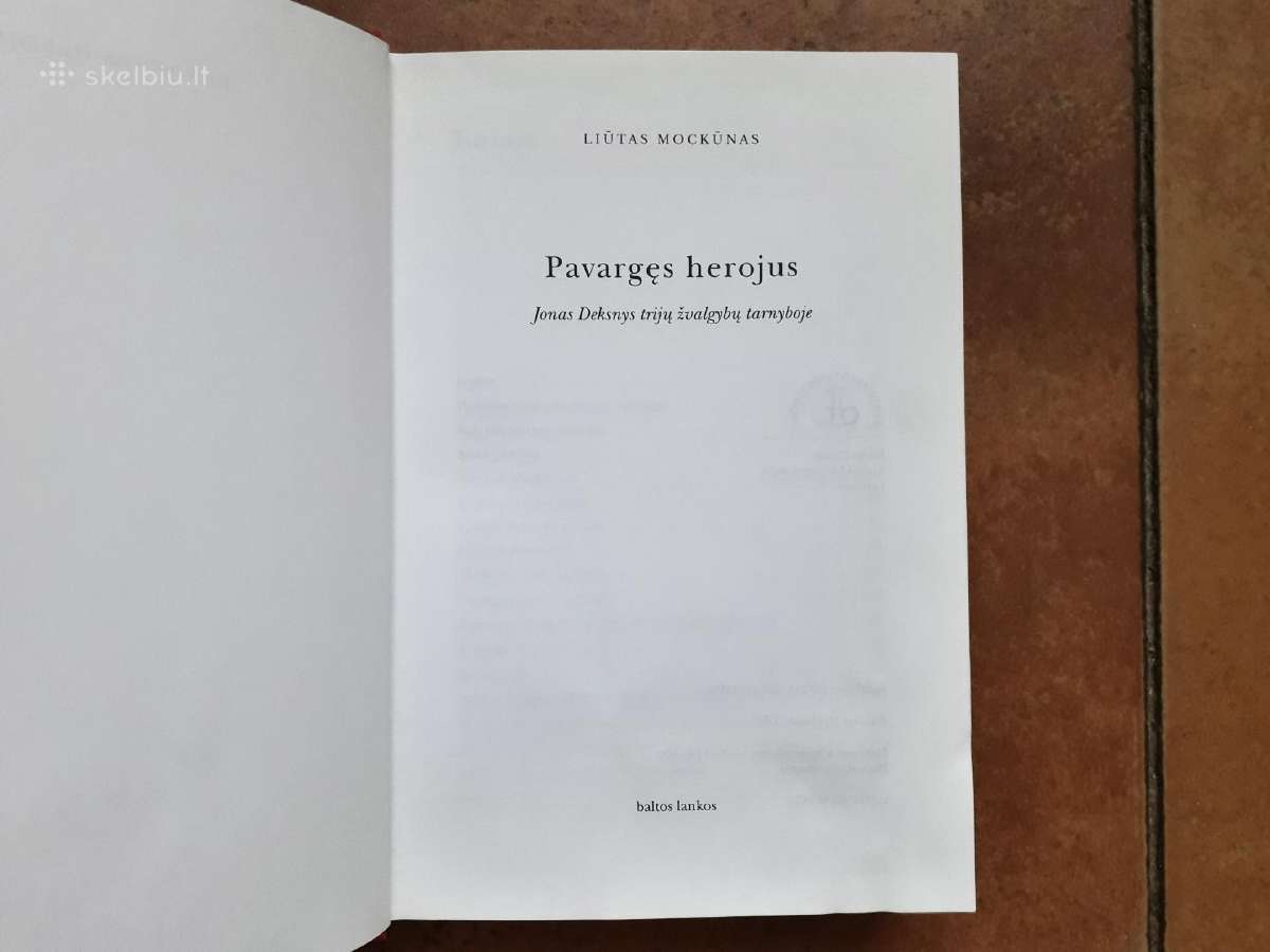 L. Mockūnas "Pavargęs Herojus" 1997 metai - nuotraukos Nr. 3