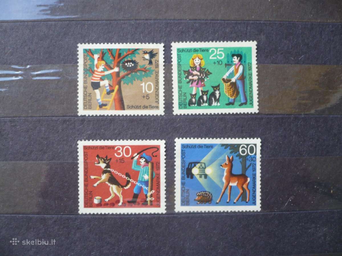 1972 Jaunimo gerovė – gyvūnų apsauga Mhn