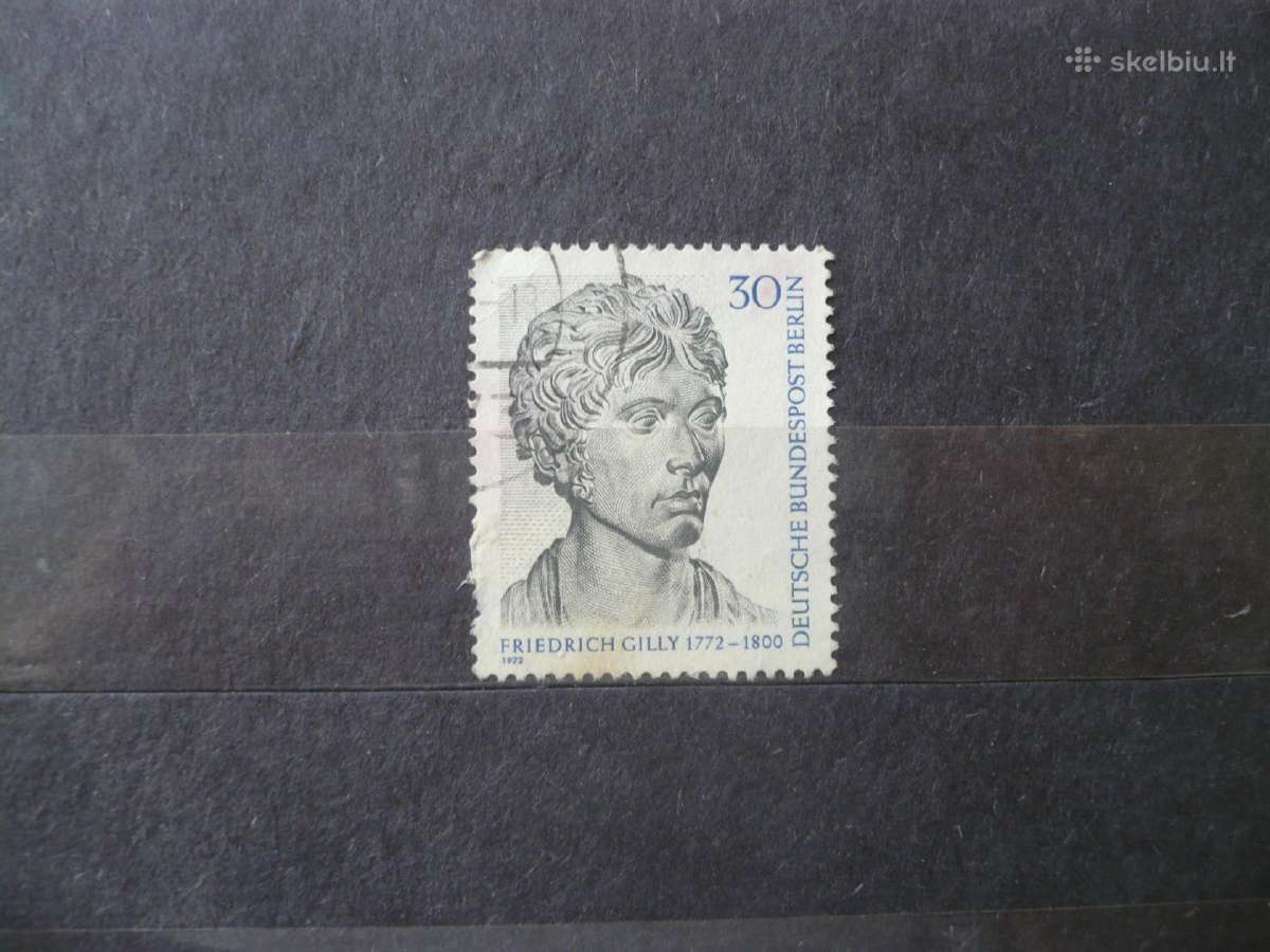 1972 m. 200-osios Friedricho Gilly gimimo metinės