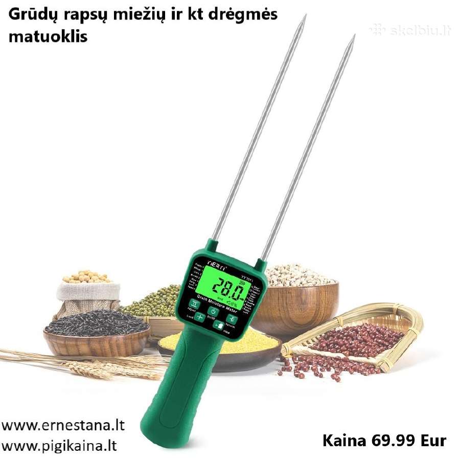 Didelis asortimentas! Grūdų Drėgmės Matuokliai - nuotraukos Nr. 2