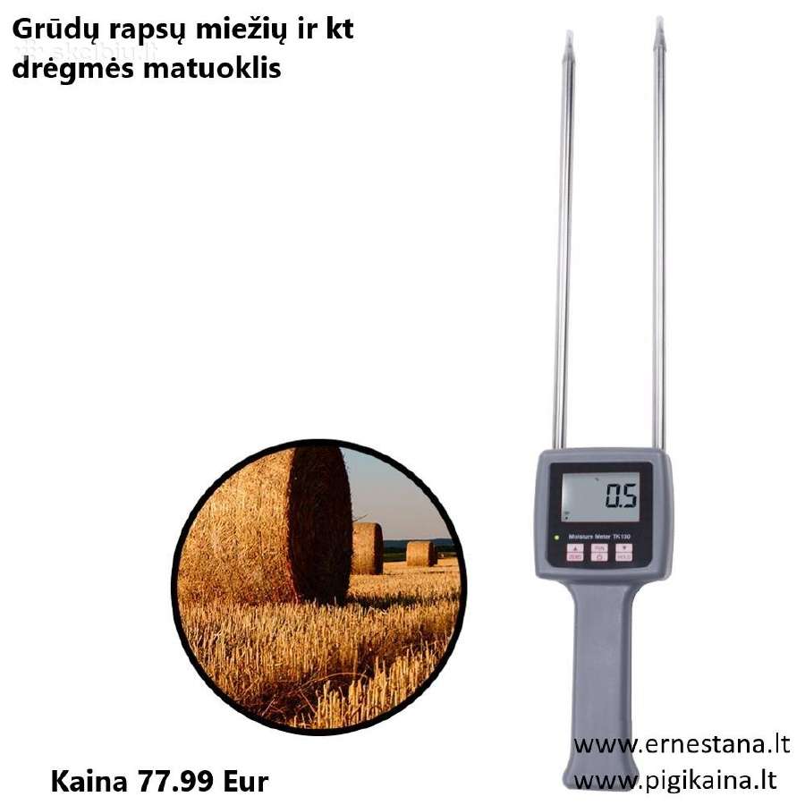 Didelis asortimentas! Grūdų Drėgmės Matuokliai - nuotraukos Nr. 4