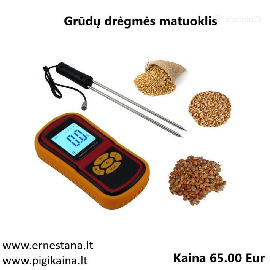 Didelis asortimentas! Grūdų Drėgmės Matuokliai - nuotraukos Nr. 10
