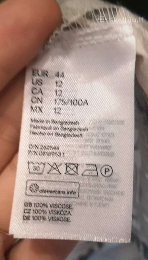 Bliuskutė vasarai 44 dydis - nuotraukos Nr. 2
