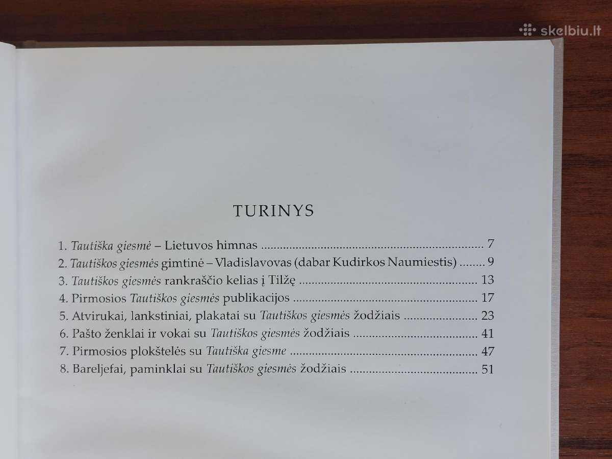 Knyga - Tautiškos giesmės kelias į Tautą . - nuotraukos Nr. 2