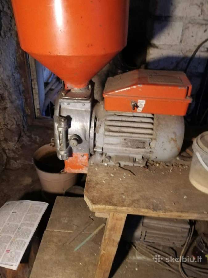 Mikro smulkintuvas pašarams