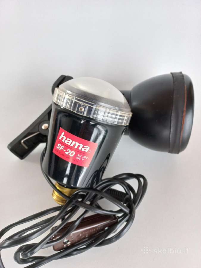 Blykstė studijinė Hama Sf20, 220v, patronas E27