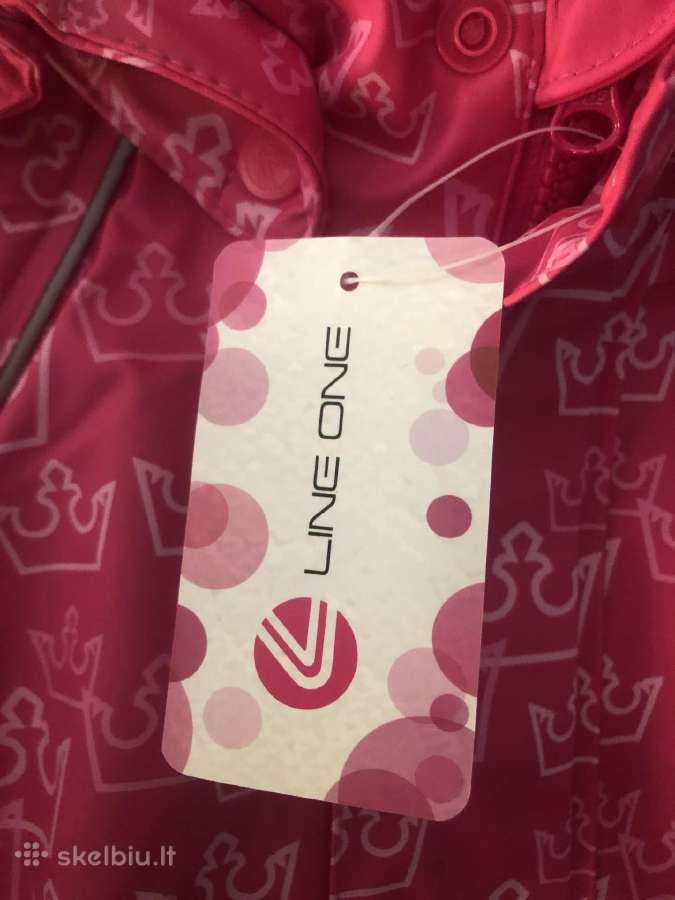 Rožinė Line one striukytė nuo lietus - nuotraukos Nr. 3