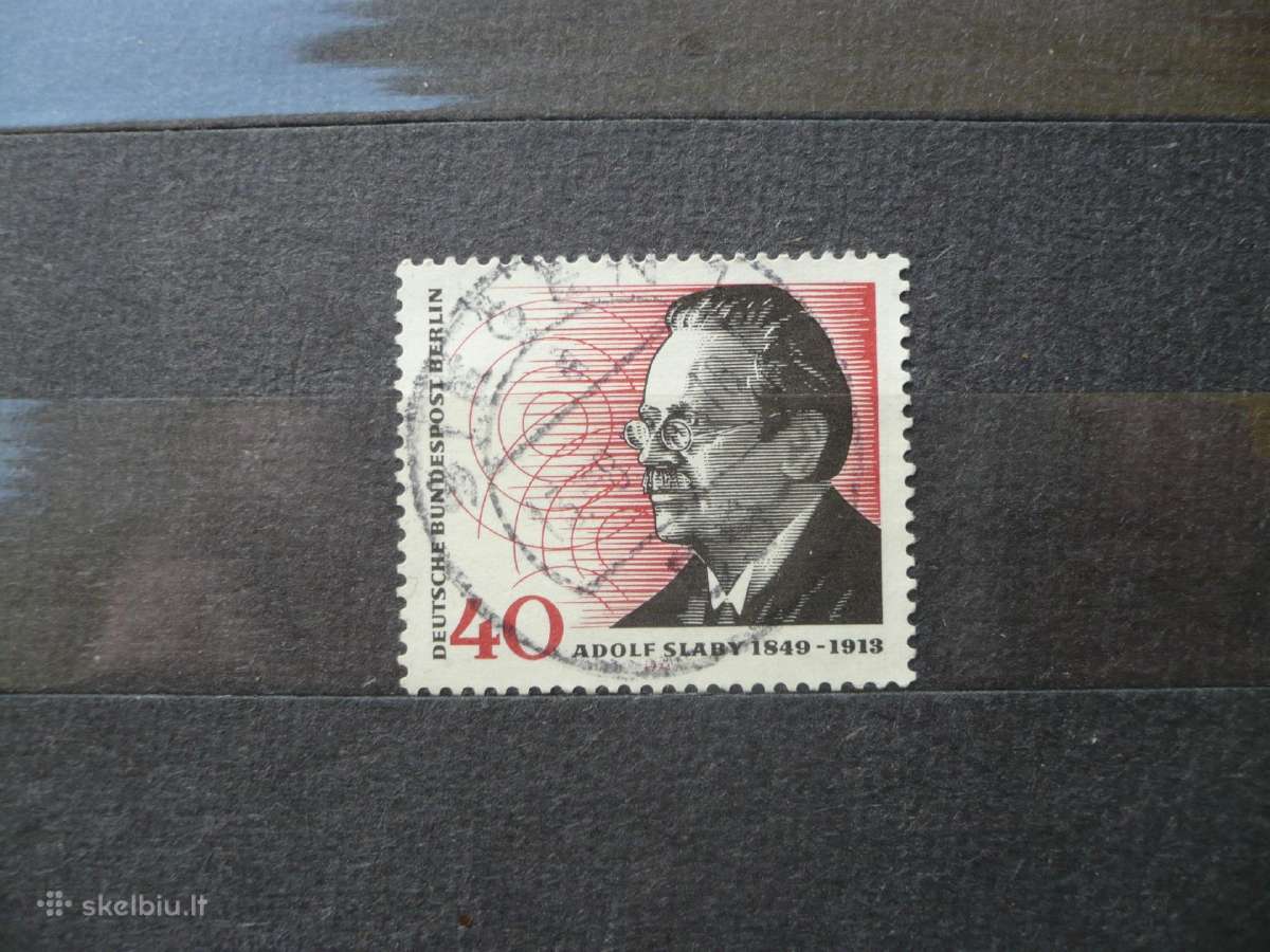 1974m. 125-osios radiotechniko Adolfo Slaby gimimo