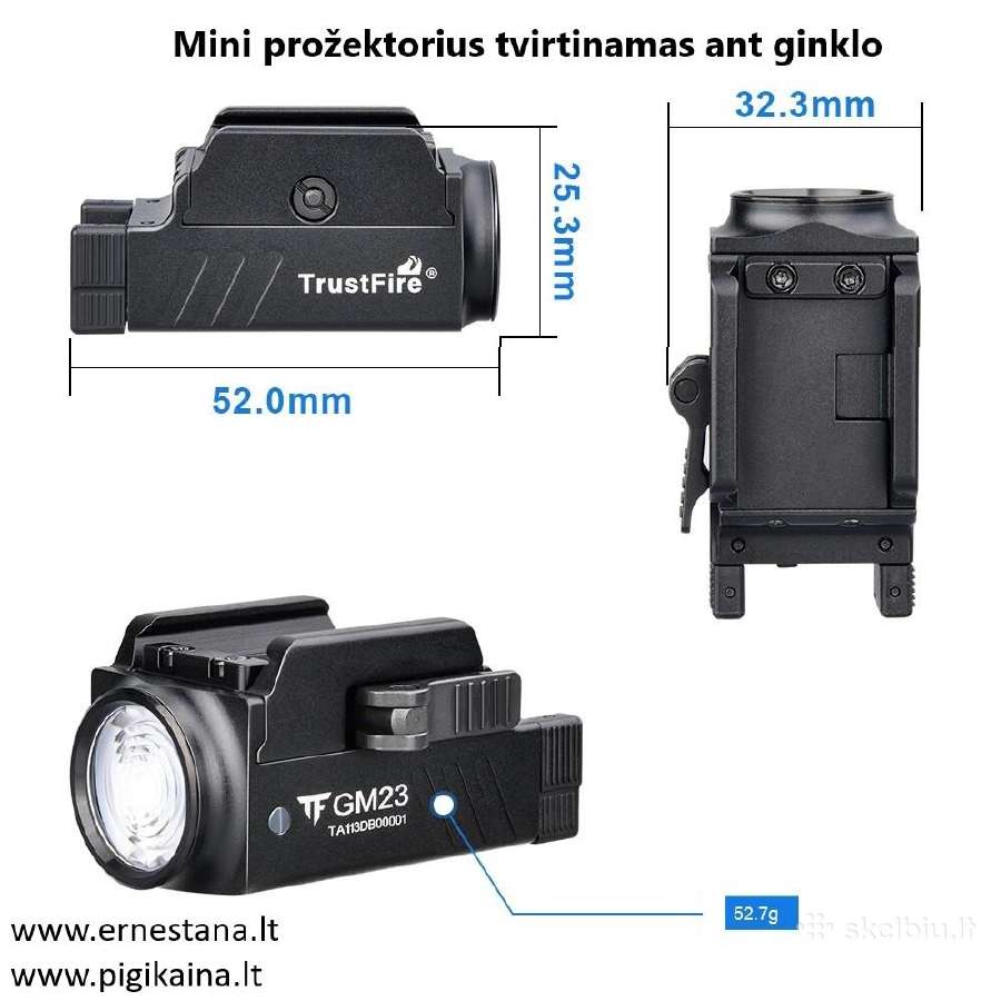 Prožektoriai / Lazeriai / Prožektoriaus Laikikliai - nuotraukos Nr. 19