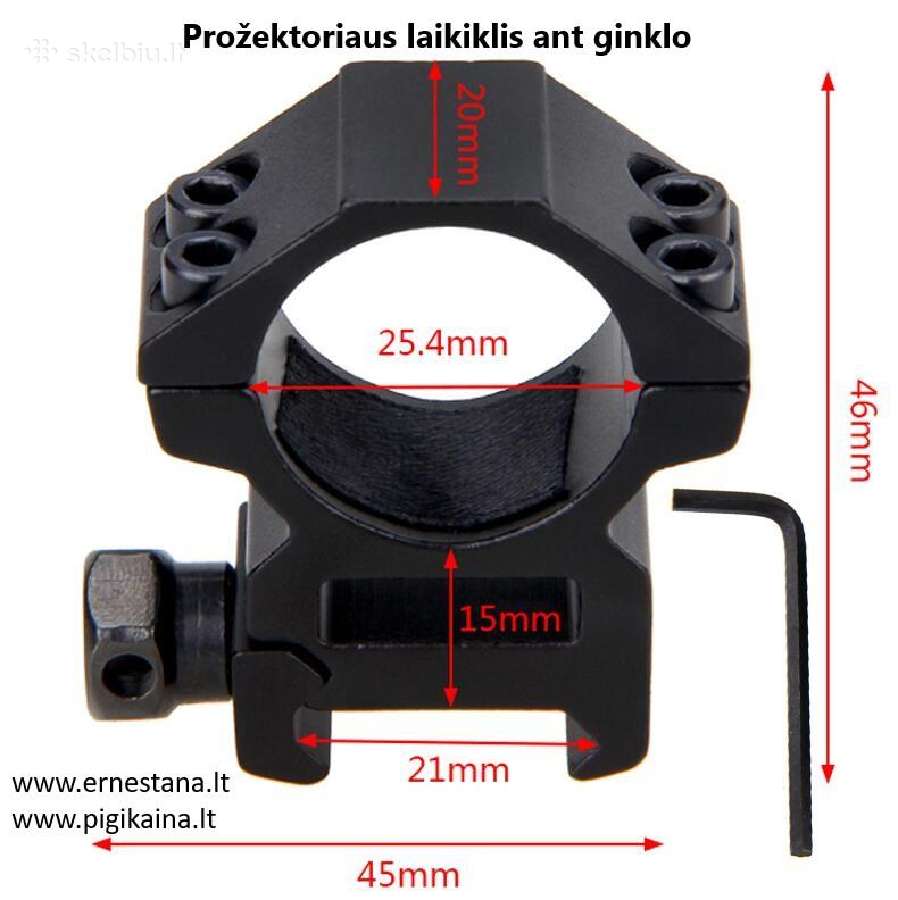 Prožektoriai / Lazeriai / Prožektoriaus Laikikliai - nuotraukos Nr. 30