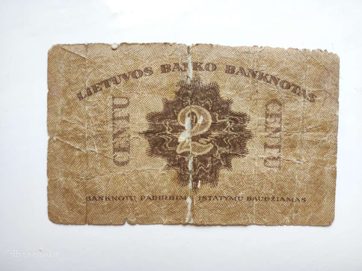 2 centu 1922 (Lietuviški tarpukario) - nuotraukos Nr. 2