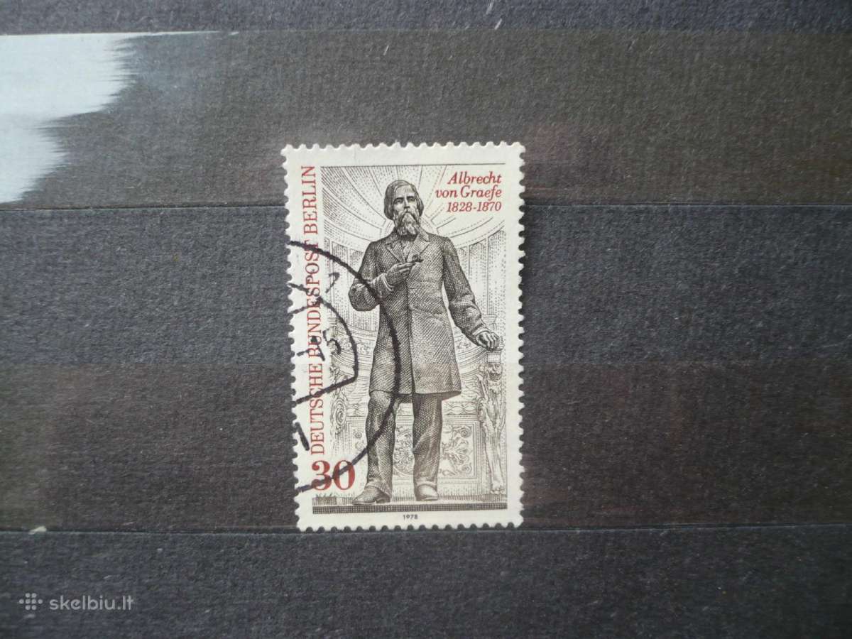 1978 m. 150-osios Alberto von Graefe'o gimimo