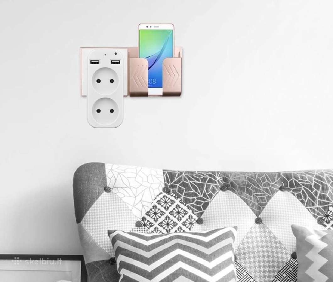 Rozetes šakotuvas su slapta kamera ir WiFi 4k - nuotraukos Nr. 2