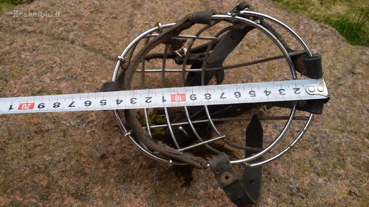 Antsnukis šuniui metalinis - nuotraukos Nr. 3