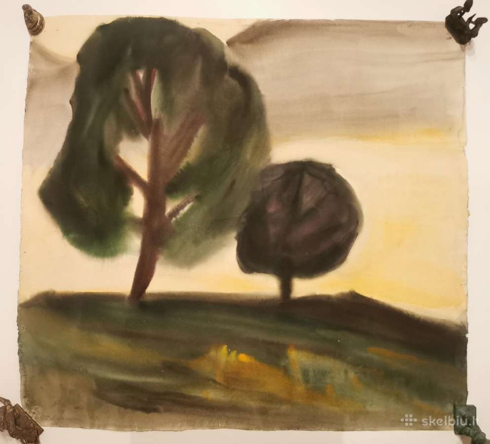 Lietuvos dailininkų Akvarelė - nuotraukos Nr. 2