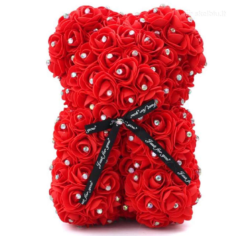 Didelis pasirinkimas! Meškiukas iš rožių Rose Bear - nuotraukos Nr. 2