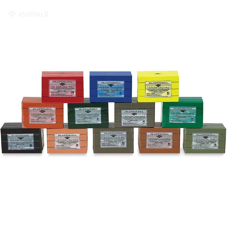 Spalvotas aliejaus pagrindu pagamintas plastilinas - nuotraukos Nr. 5