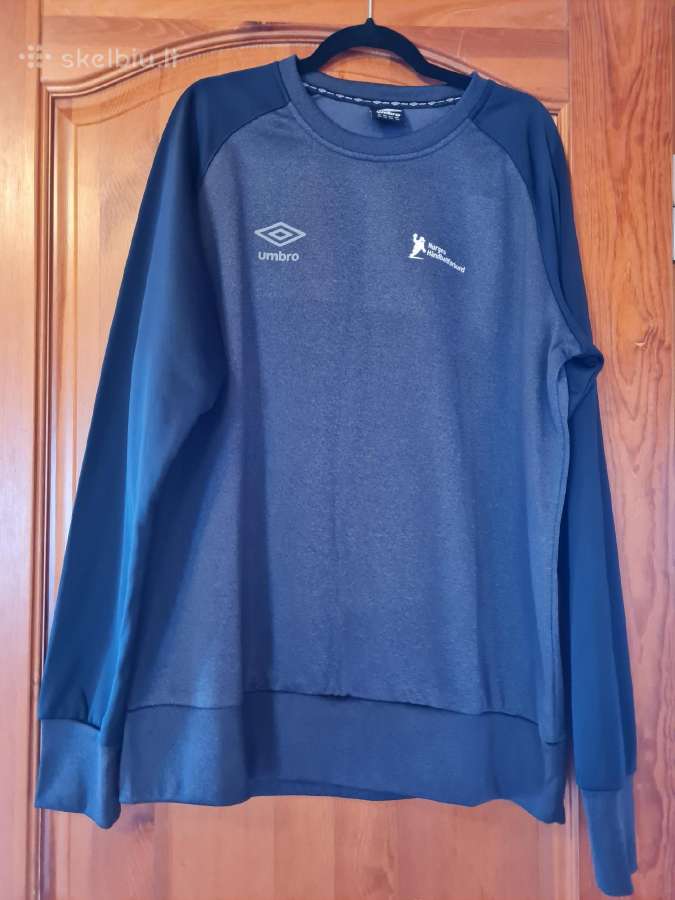 Tamsiai mėlynos spalvos Umbro džemperis XL dydis