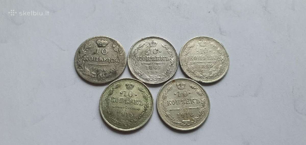 1814-1861 10 kapeiku