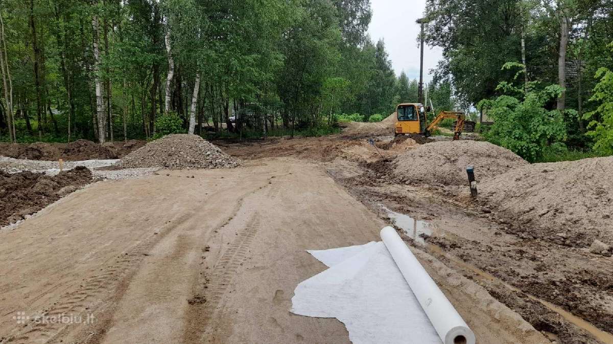 Bobcat ir mini ekskavatoriaus darbai - nuotraukos Nr. 11