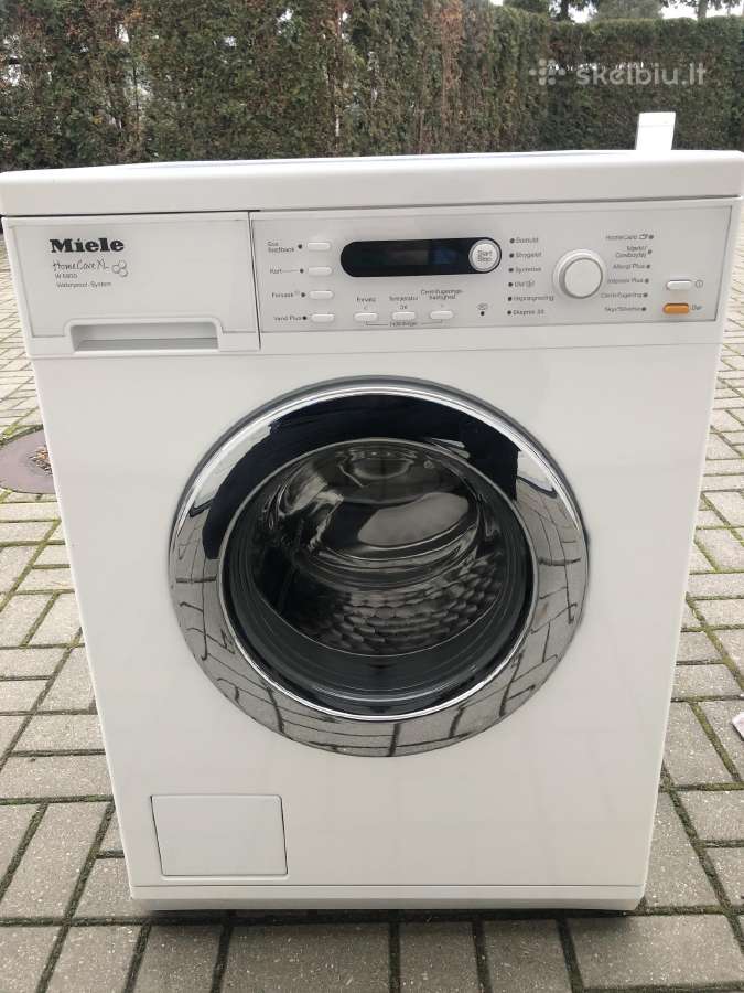Miele skalbimo mašinos - nuotraukos Nr. 17