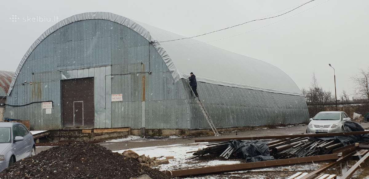 Angarų dengimas austriška Pvc danga 25m garantija - nuotraukos Nr. 12