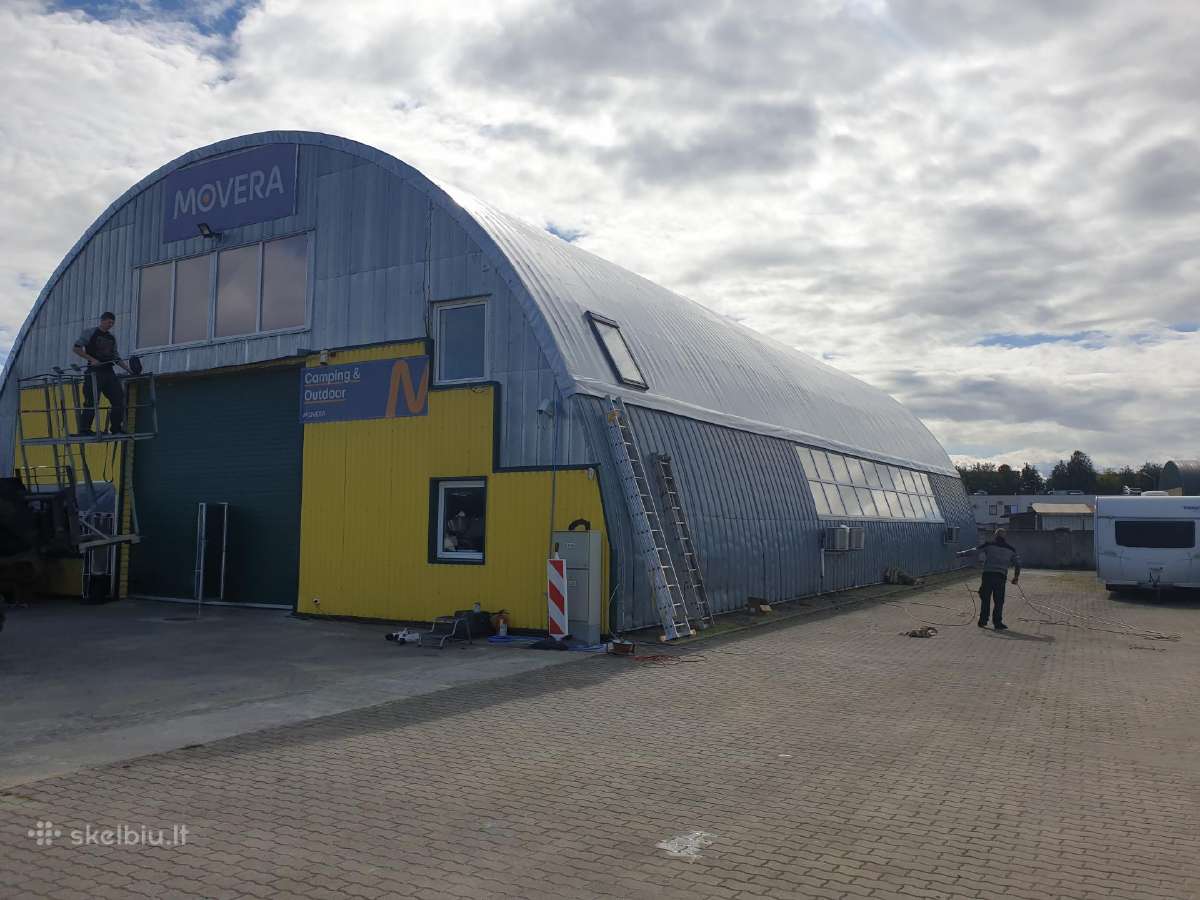Angarų dengimas austriška Pvc danga 25m garantija - nuotraukos Nr. 14