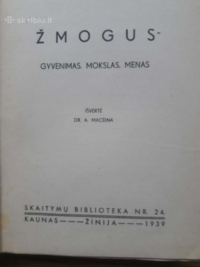Knyga Zmogus 2dalis - nuotraukos Nr. 2